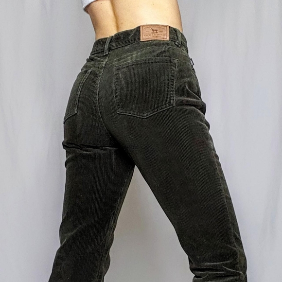 Lauren Ralph Lauren Pants - Wide wale corduroy straight leg pants